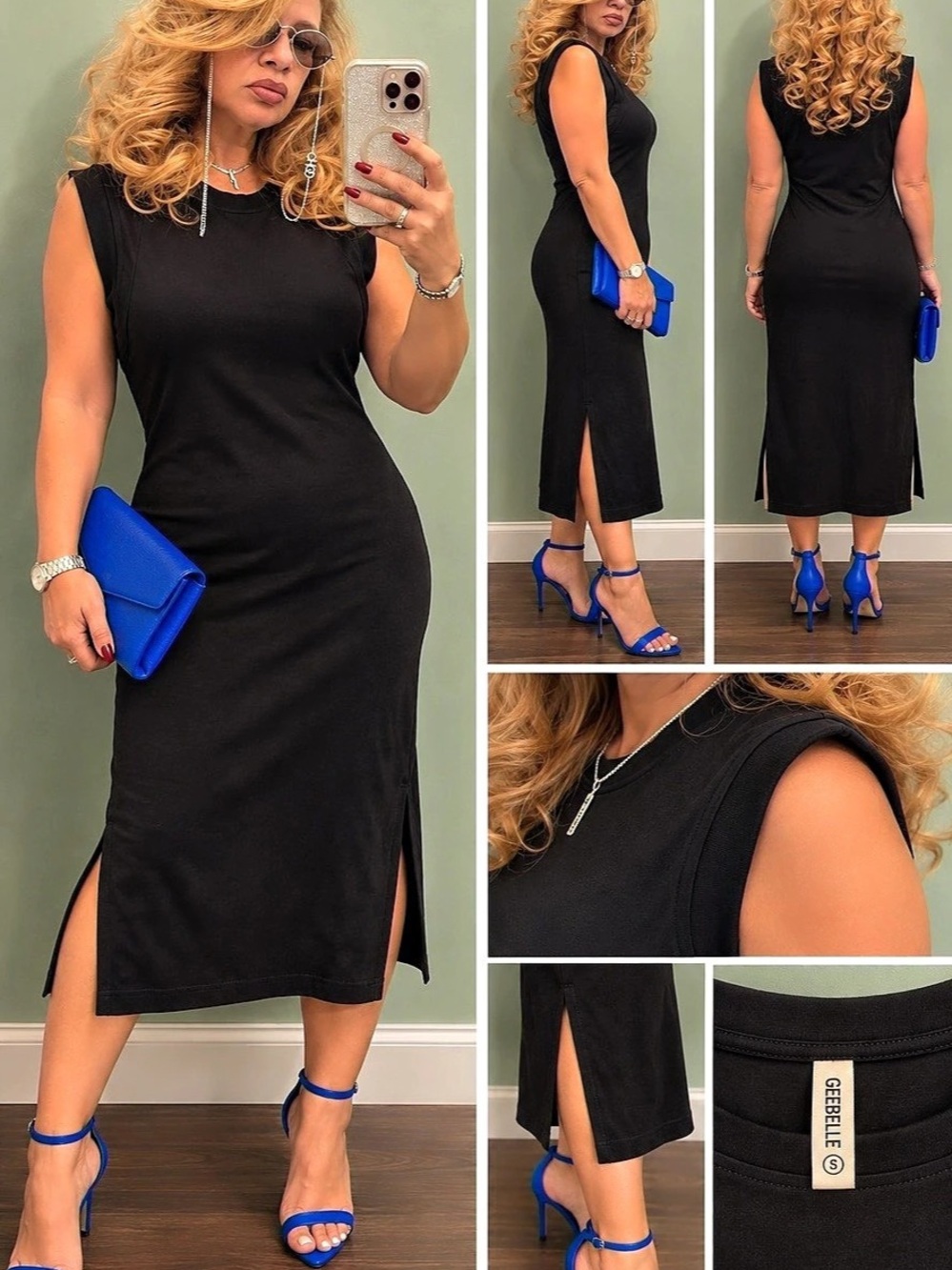 Black Midi Dress